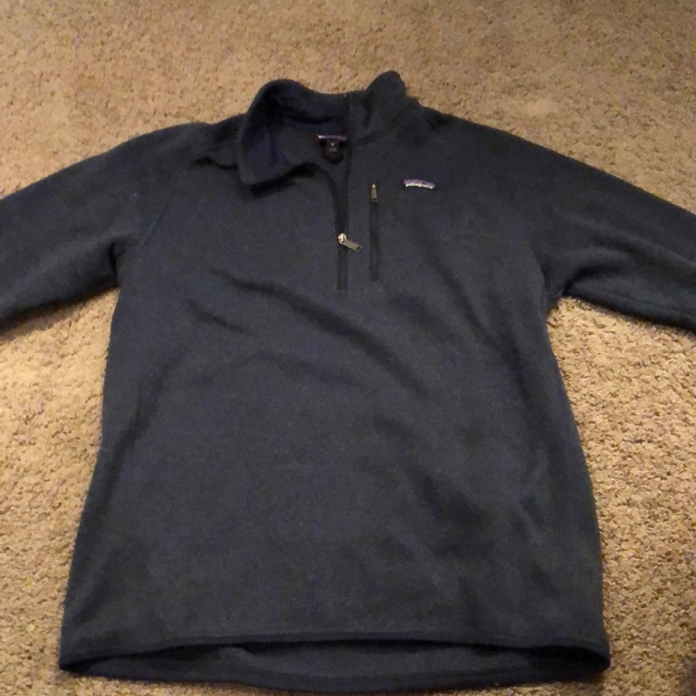 Men’s Patagonia better sweater quarter zip xl